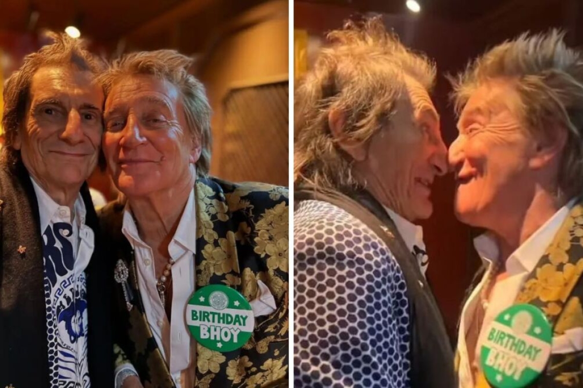 Ροντ Στιούαρτ: Εντυπωσιακός εορτασμός στα 80ά γενέθλιά του!