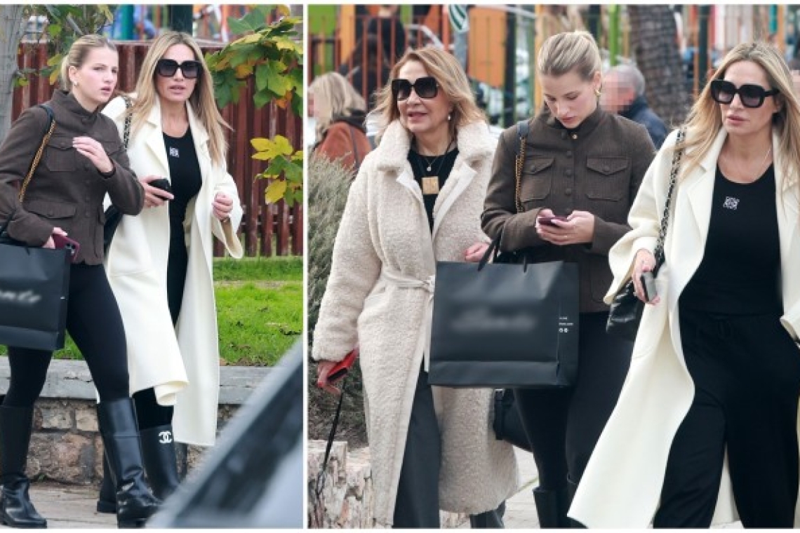 Βόλτα στην Αθήνα για την Ελένη Πετρουλάκη