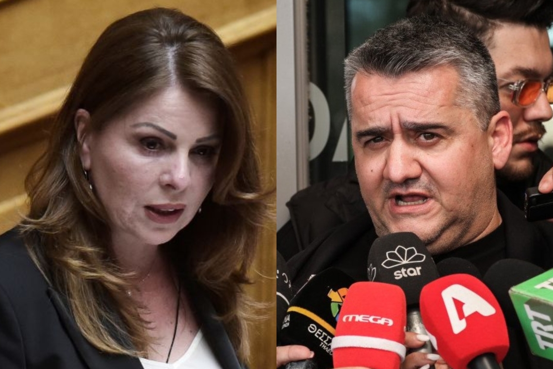 Ένταση σε κηδεία με την Κατερίνα Παπακώστα και την οικογένεια Πλακιά