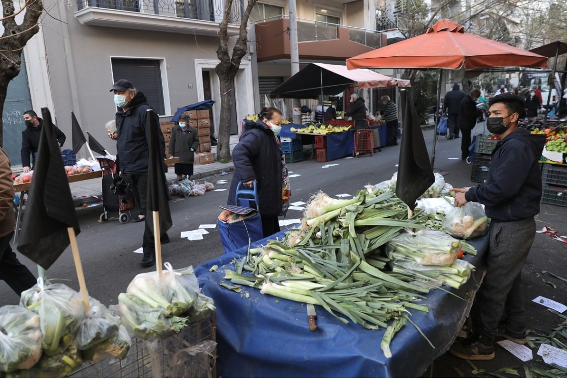 Απεργία: Κλειστές οι λαϊκές αγορές την Τετάρτη 9 Απριλίου