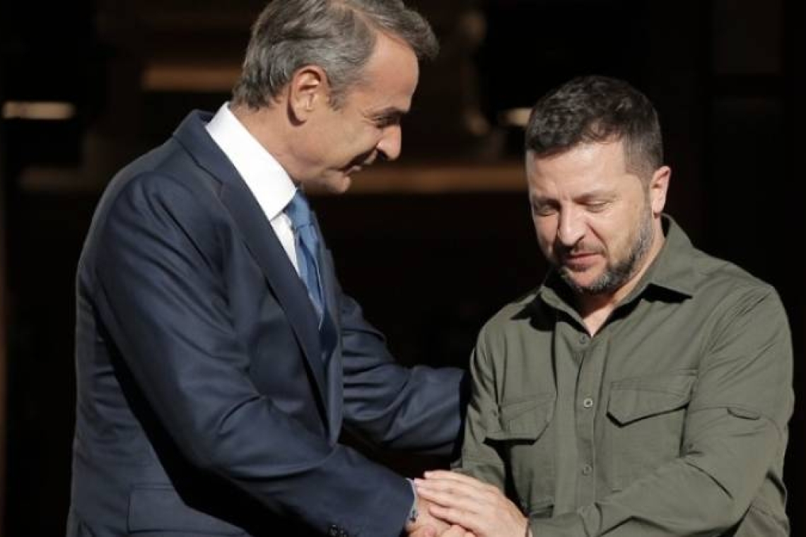 Επίσκεψη Μητσοτάκη στην Οδησσό