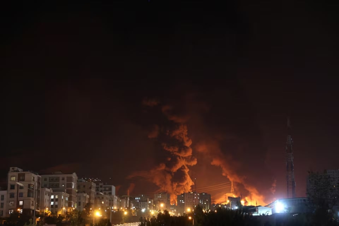Ισραηλινή επίθεση σε υπόγεια αποθήκη πυραύλων στο Ιράν