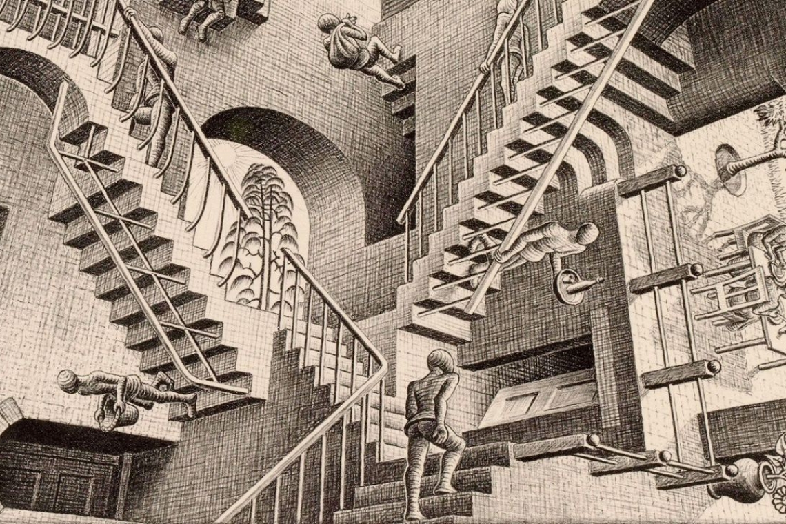 Η εικαστική “πλάνη του χώρου” στα έργα του M.C. Escher