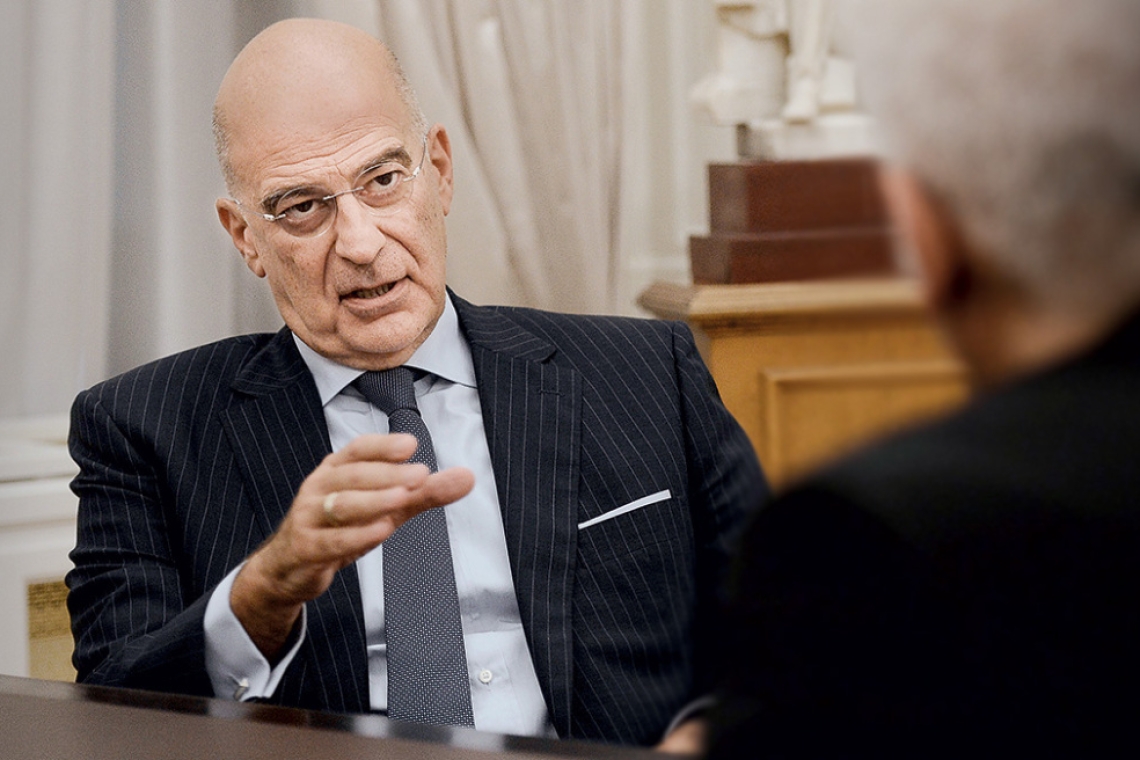 Μήνυμα Δένδια στους ευρωπαίους με έμμεση αναφορά στην Τουρκία