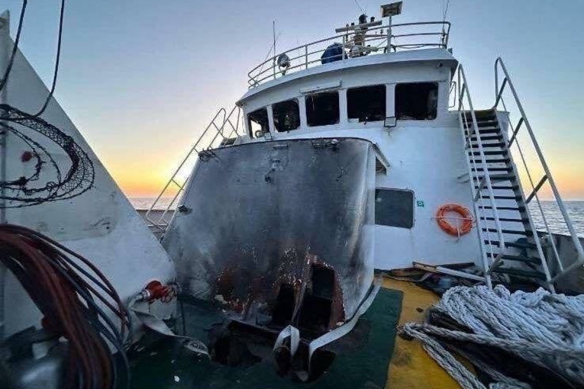 Δεύτερο πλοίο χτυπήθηκε στη Γάζα: Υποψίες επίθεσης με drones
