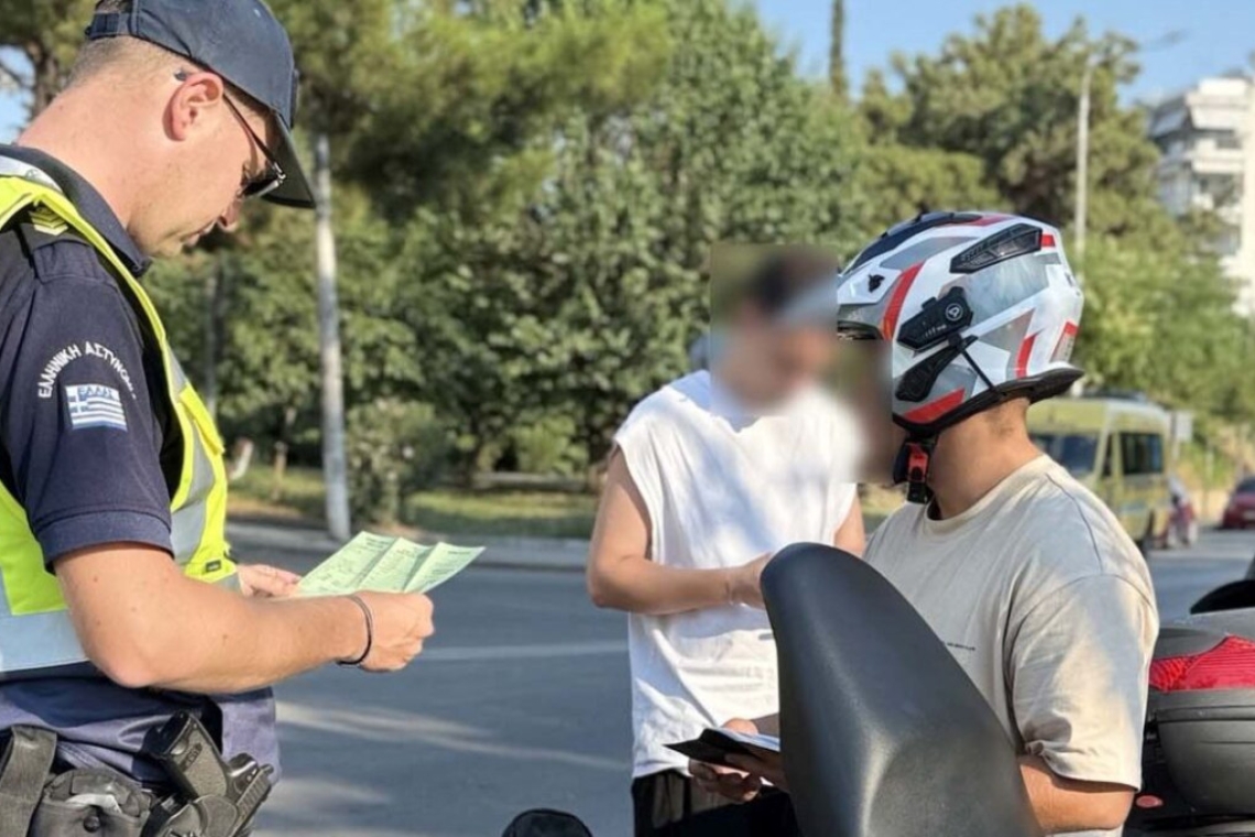 Ανησυχητική άνοδος στις παραβάσεις μοτοσυκλετιστών που δεν φοράνε κράνος