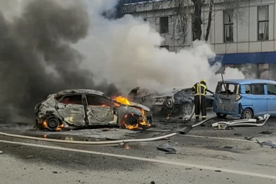 Πυραυλική επίθεση στο Μπέλγκοροντ με δύο νεκρούς