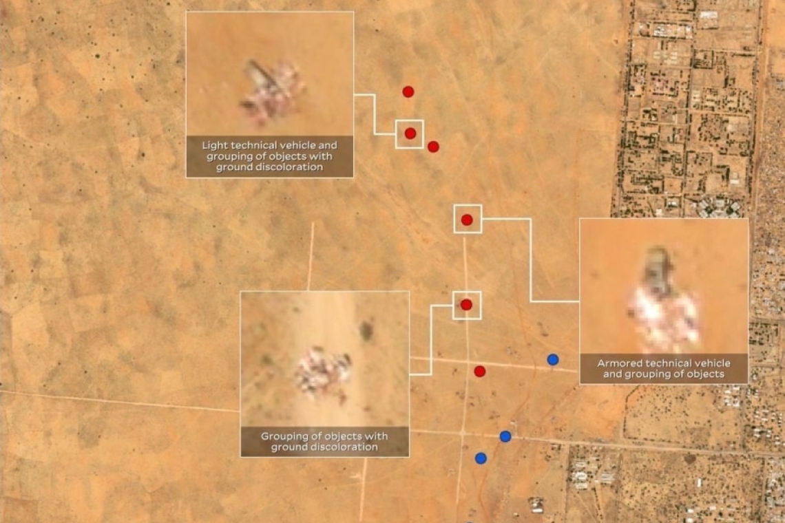 Δορυφορική εικόνα αποκαλύπτει την φρικτή σφαγή στο Σουδάν με 2.000 νεκρούς