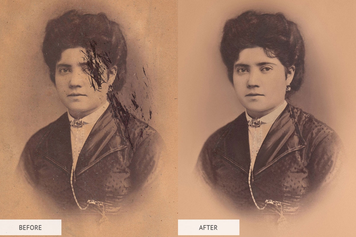 Η τέχνη της αποκατάστασης παλιών εικόνων