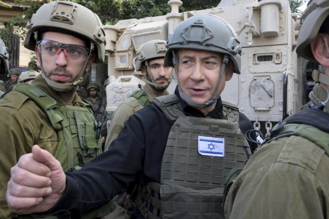 Ο Νετανιάχου επισκέφθηκε τα στρατεύματα στην ουδέτερη ζώνη με τη Συρία