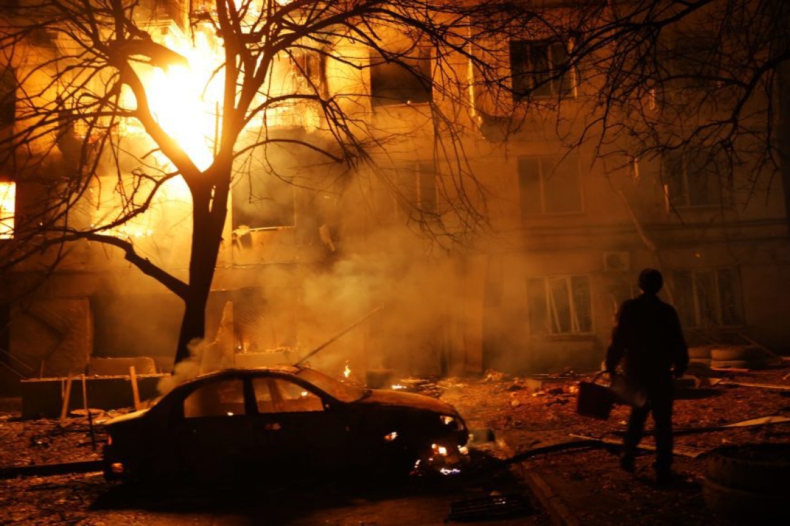 Ρωσική επίθεση με drones στη Ζαπορίζια: Ζημιές και 12 τραυματίες