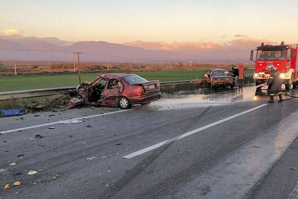 Τροχαίο ατύχημα στο Κιλκίς με τρεις τραυματίες από σύγκρουση οχημάτων