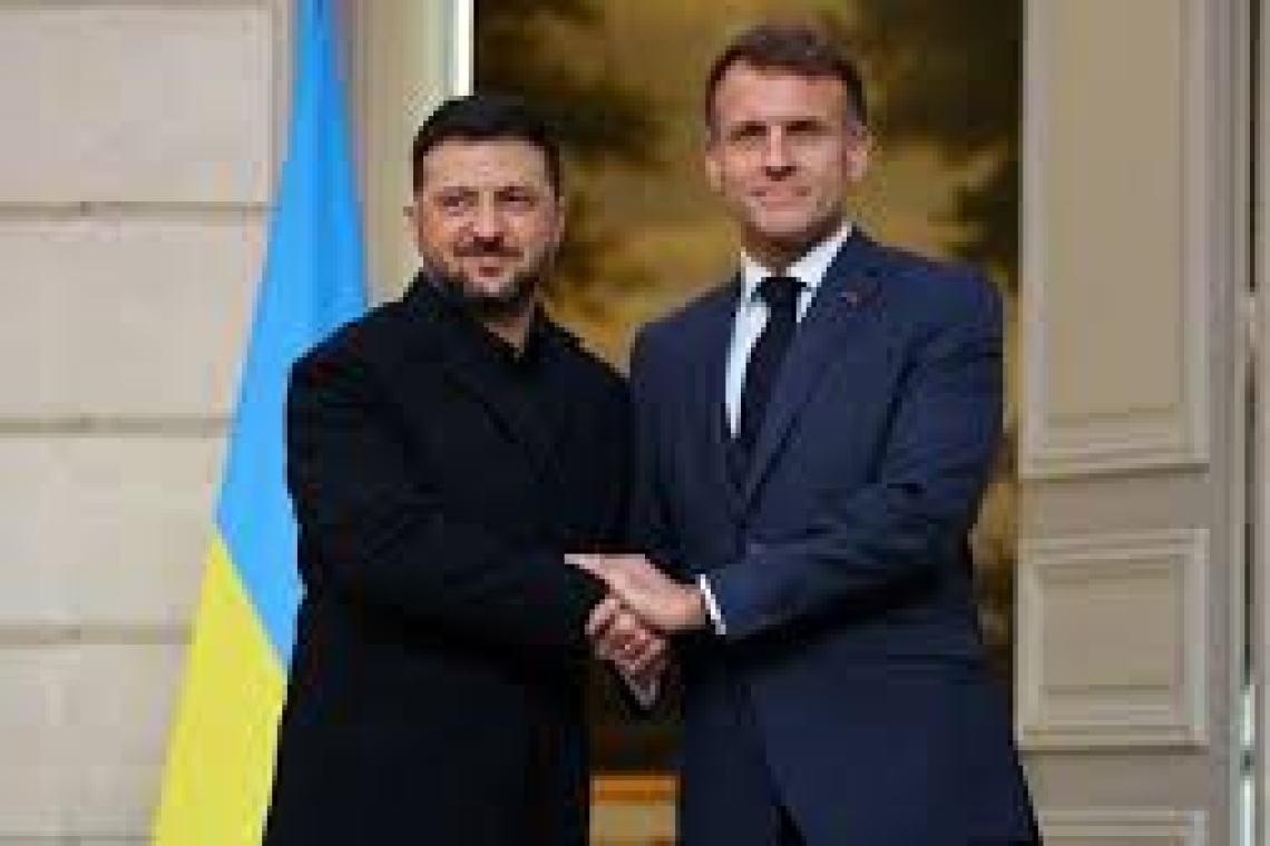 Ο Ζελένσκι στη Γαλλία: Ο Τραμπ αισιόδοξος για τον πόλεμο στην Ουκρανία
