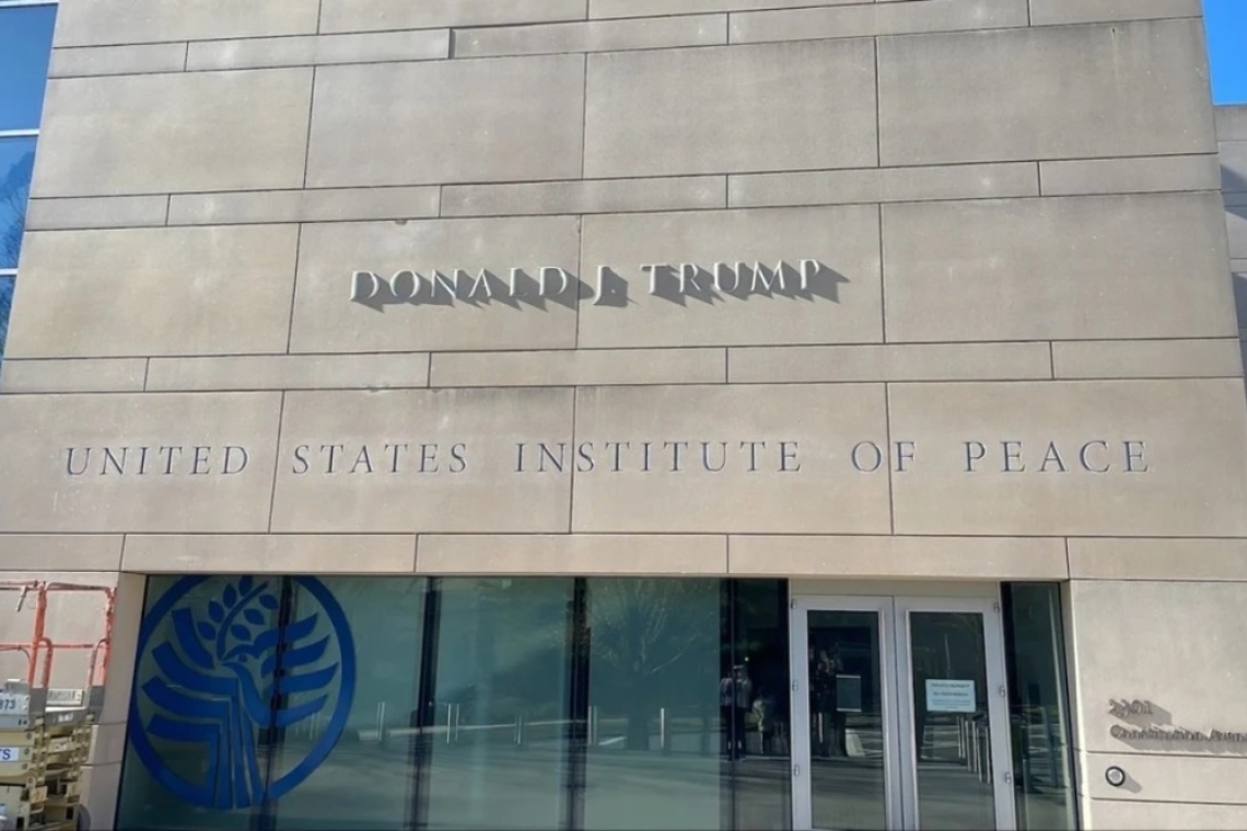 Το όνομα Τραμπ κοσμεί το Αμερικανικό Ινστιτούτο Ειρήνης