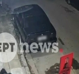 Διαρρήκτης έσπασε τζαμαρία καφετέριας στα Σεπόλια με καπάκι φρεατίου