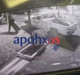 Εντυπωσιακή ληστεία στο Αίγιο με αγροτικό όχημα