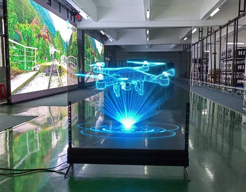 Holographic Invisible Screen1 1