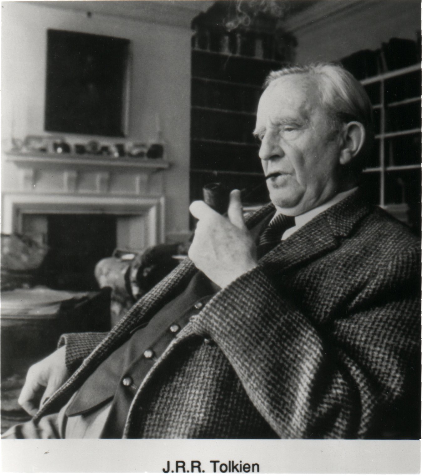 jrr tolkien sitting author